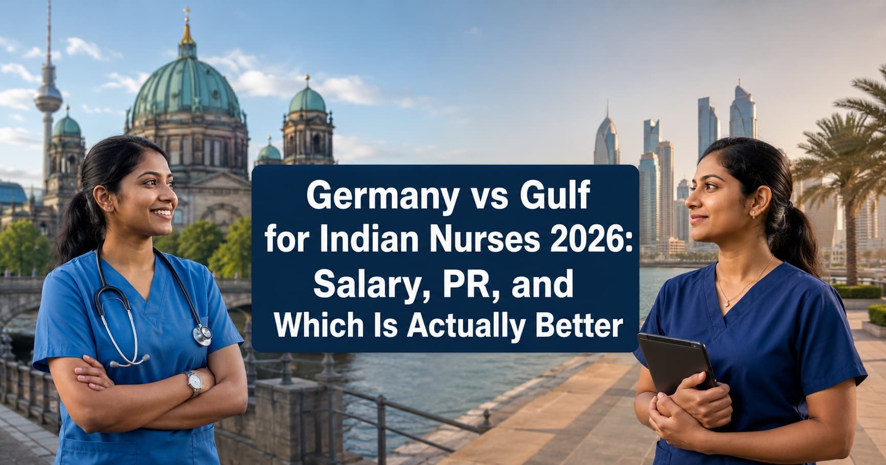 Germany vs Gulf for Indian Nurses 2026: Salary, PR, and Which Is Actually Better