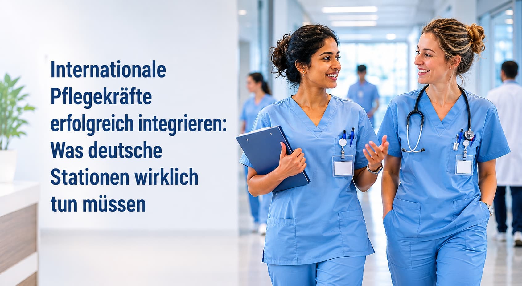 Internationale Pflegekräfte erfolgreich integrieren: Was deutsche Stationen wirklich tun müssen